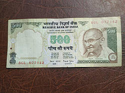 Індія 500 рупій No 166