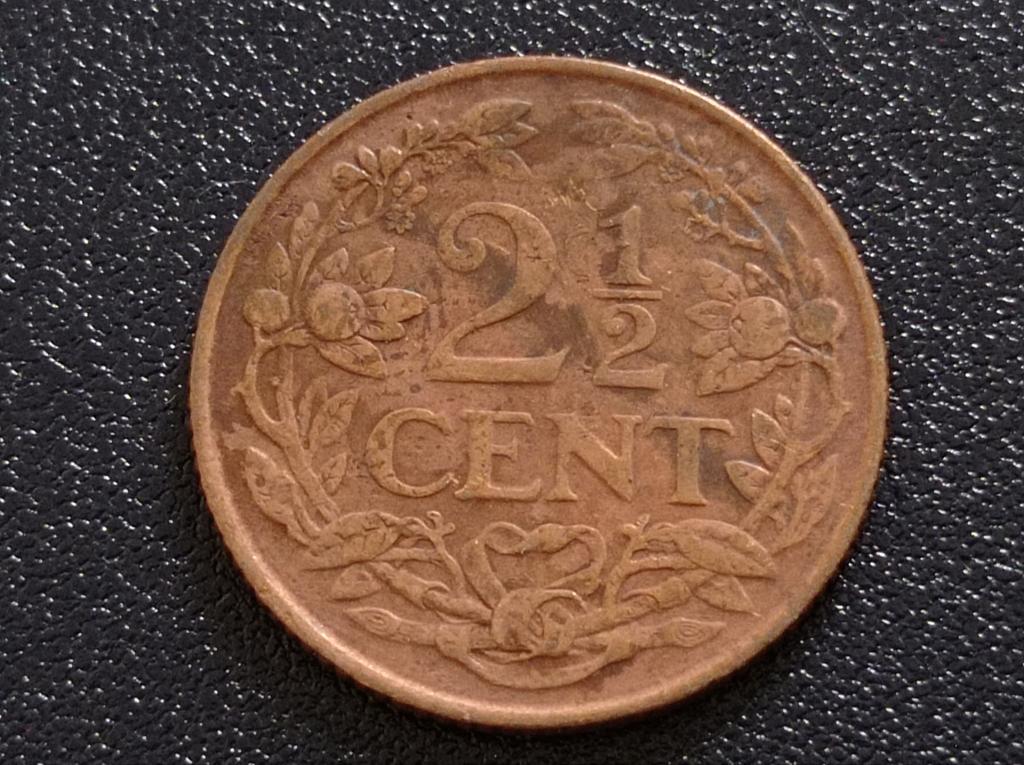 Кюрасао 2 1/2 цента 1947, фото 1