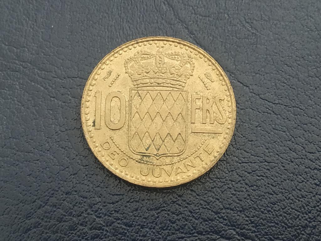 Монако 10 франків 1951