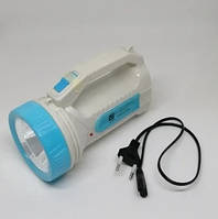 Портативний ліхтарик світлодіодний TORCH SG-1984 біло-блакитний