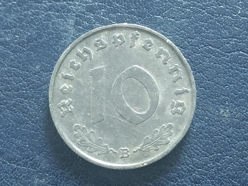 Німеччина 10 пфенінгів 1941 B