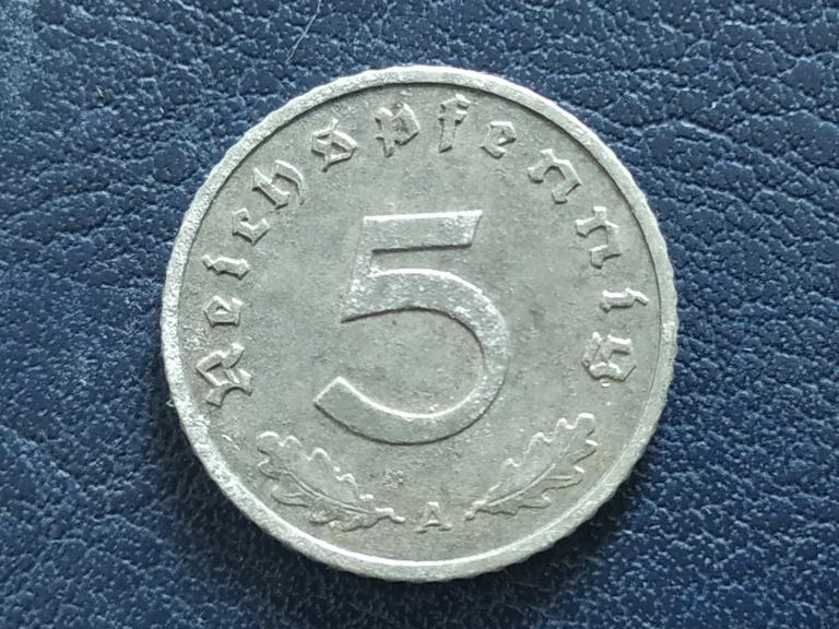 Німеччина 5 пфенінгів 1942 A