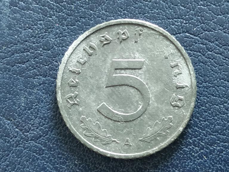 Німеччина 5 пфенінгів 1942 A