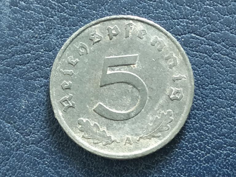 Німеччина 5 пфенінгів 1942 A