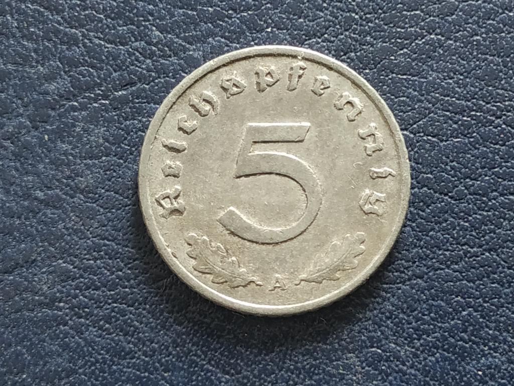 Німеччина 5 пфенінгів 1941 A