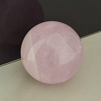 Шар натуральный Розовый кварц сувенир74x74мм.