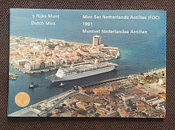Нідерландські Антили 1991 набір монет