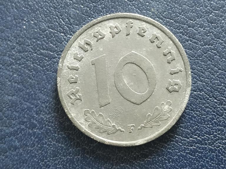 Німеччина 10 пфенінгів 1941 F