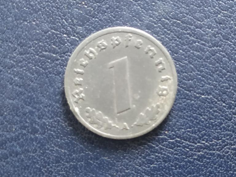 Німеччина 1 пфенінг 1944 A