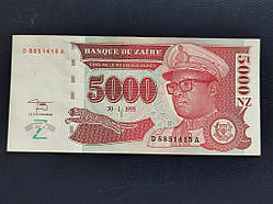 Заір 1000 заір 1995