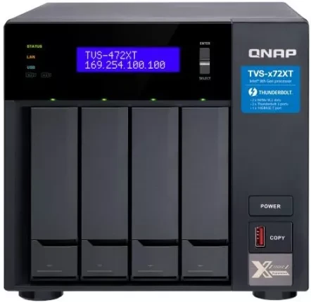 Мережевий накопичувач Qnap TVS-472XT-i3-4G