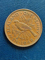 Нова Зеландія 1 пенні 1946 № 4767 ААА