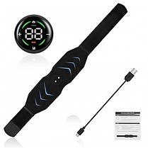 Ефективний міостимулятор W23 пояс для м'язів з USB-зарядкою, Електричний масажер для дому, фото 2