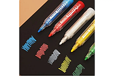 Набір маркерів (12 маркерів) , Акрилові маркери, Набір для дитячої творчості, фото 3