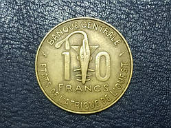 Французька Західна Африка 10 франків 1976