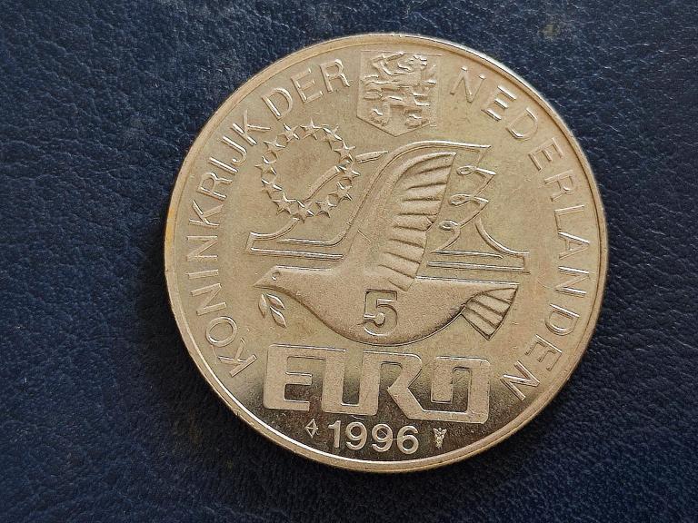 Нідерланди 5 євро 1996 Віллєм Баренц