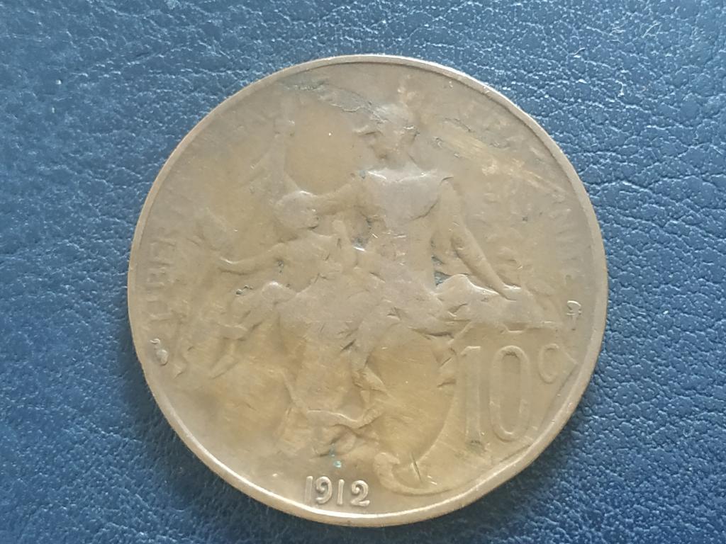 Франція 10 сантим 1912