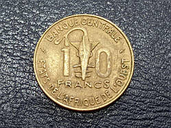 Західна Африка 10 франків 1978