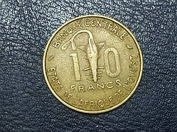 Французька Західна Африка 10 франків 1970