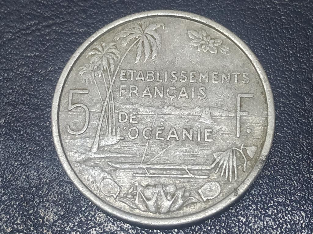 Франція Океанія 5 акцентів 1952 No 7615