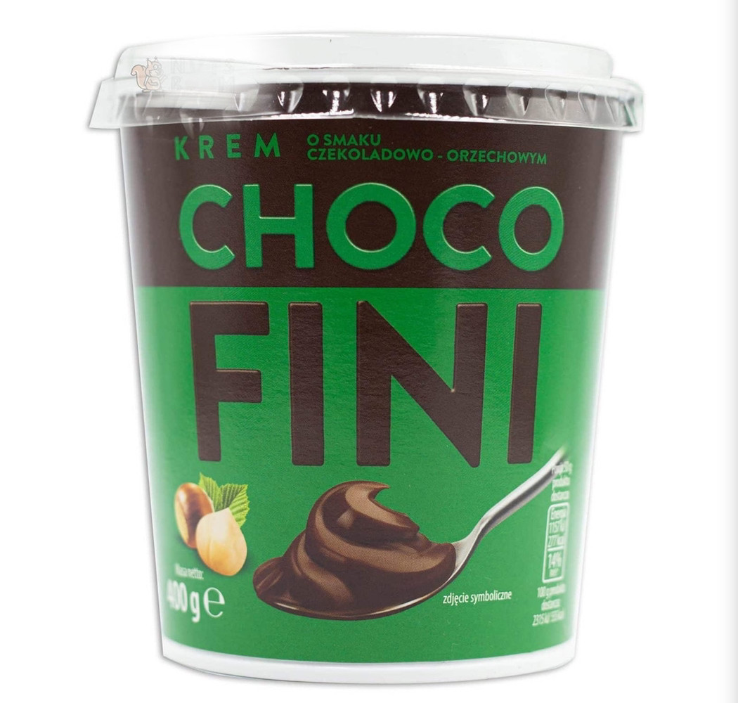 Паста шоколадно-горіхова, Chocofini 400г