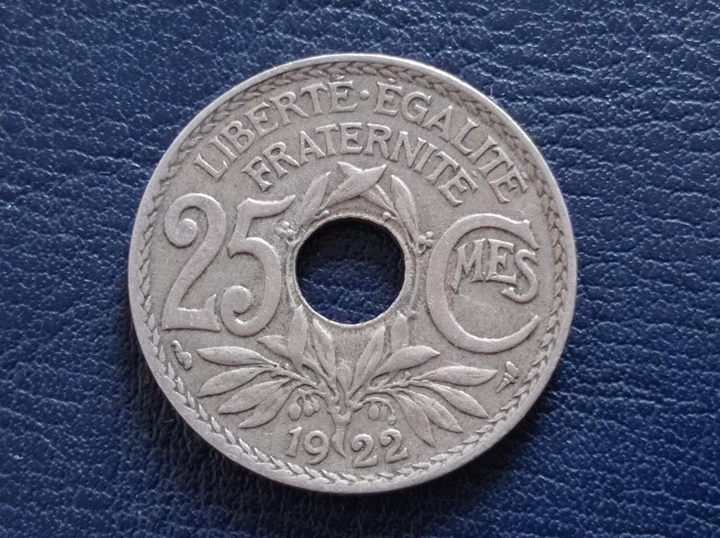 Франція 25 сантимів 1922
