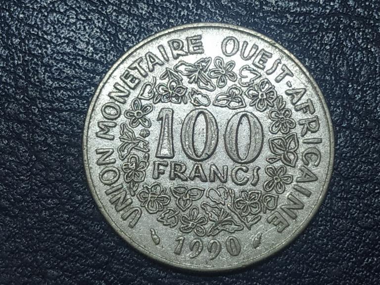 Західна Африка 100 франків 1990, фото 1