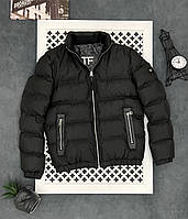 Мужская куртка Tom Ford черная брендовая еврозима