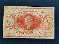 Сен-П'єр і Мікелон 5 франків 1941 № 915