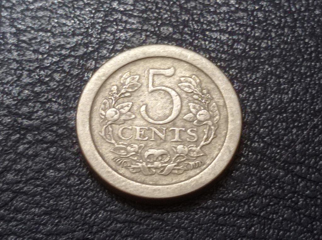 Нідерланди 5 центів 1908
