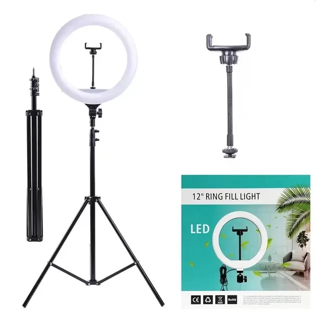 Кільцева LED-лампа Ring Light LC-300 30 см від USB