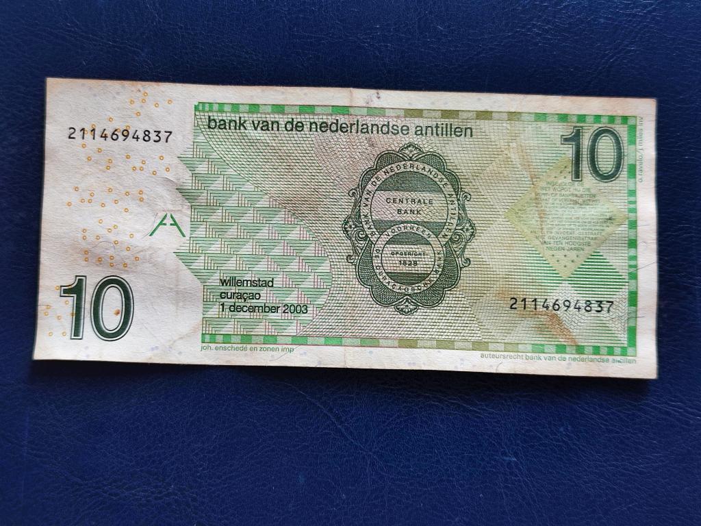 Антильські острови 10 гульденів 2003