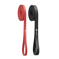 Резинові петлі для тренувань U-POWEX UP_1072 Power Band набір 2шт. Red/Black (4,5-27kg) D_570