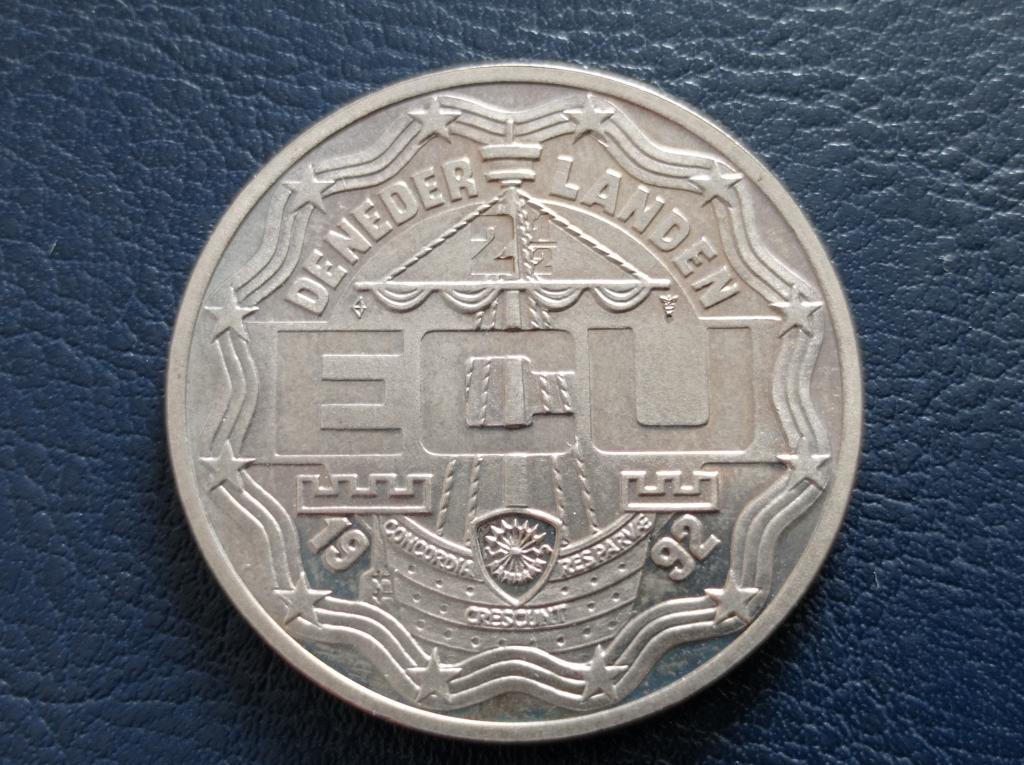 Нідерланди 2½ ЕКЮ 1992 Король Віллем І