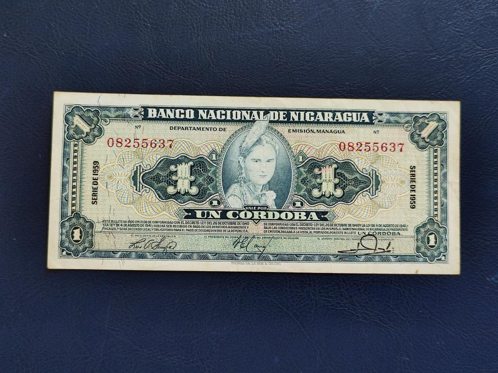 Нікарагуа 1 кордоба 1959 № 918