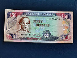 Ямайка 50 доларів 2004 № 880