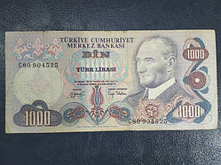 Туреччина 1000 лір 1970
