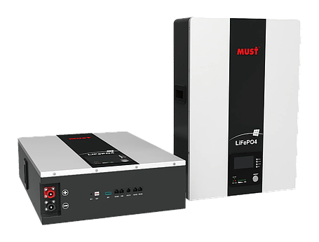 Акумуляторна батарея MUST LiFePO4 24В 100A/год LP1600-24100 настінна, фото 1