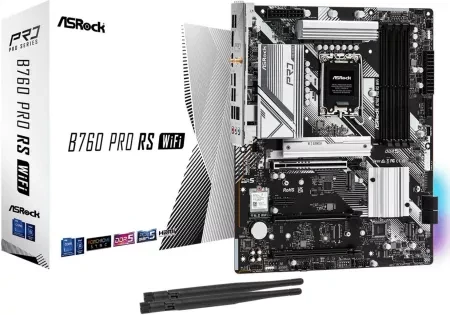 Материнська плата Asrock B760 Pro Rs Wifi (B760PRORSWIFI)