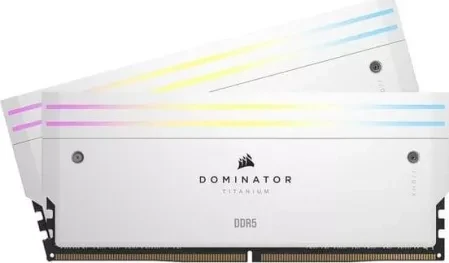 Модуль пам'яті Corsair DDR5 64GB (2x32) 6600MHZ DOMINATOR PLATINUM RGB Black XMP 3.0 (CMT64GX5M2B6600C32)