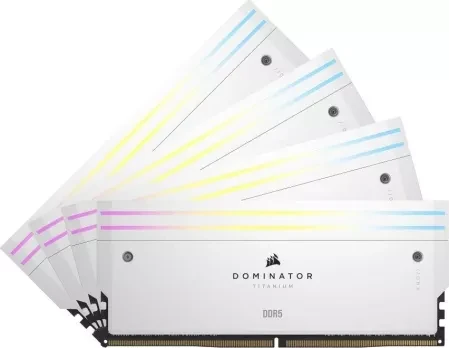 Оперативна пам'ять Corsair Dominator Titanium Rgb, Ddr5, 64 Gb, 6000Mhz, Cl36 (CMP64GX5M4B6000C36W)