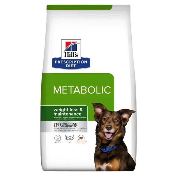 Сухий корм для собак контроль та зниження ваги, Hill's Prescription Diet Metabolic 1,5 кг - ягня та рис