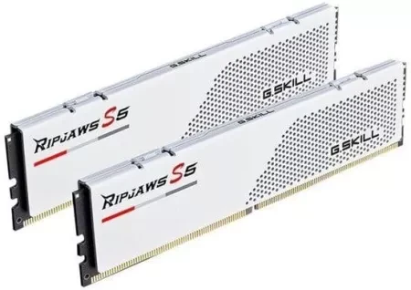 Оперативна пам'ять G.Skill Ripjaws S5 White Ddr5 64Gb 5600Mhz Cl40 (F55600J3036D32GX2RS5W)