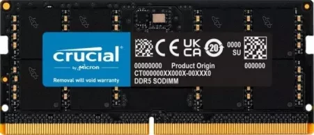 Пам'ять для ноутбуків Crucial 32 GB SO-DIMM DDR5 5600 MHz (CT32G56C46S5)