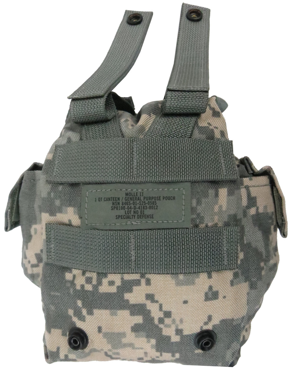 Подсумок тактический MOLLE II 1 Qt Canteen General Purpose Pouch W911QY Денвер Результат тактичний MOLLE II 1 - фото 4 - id-p2025862112