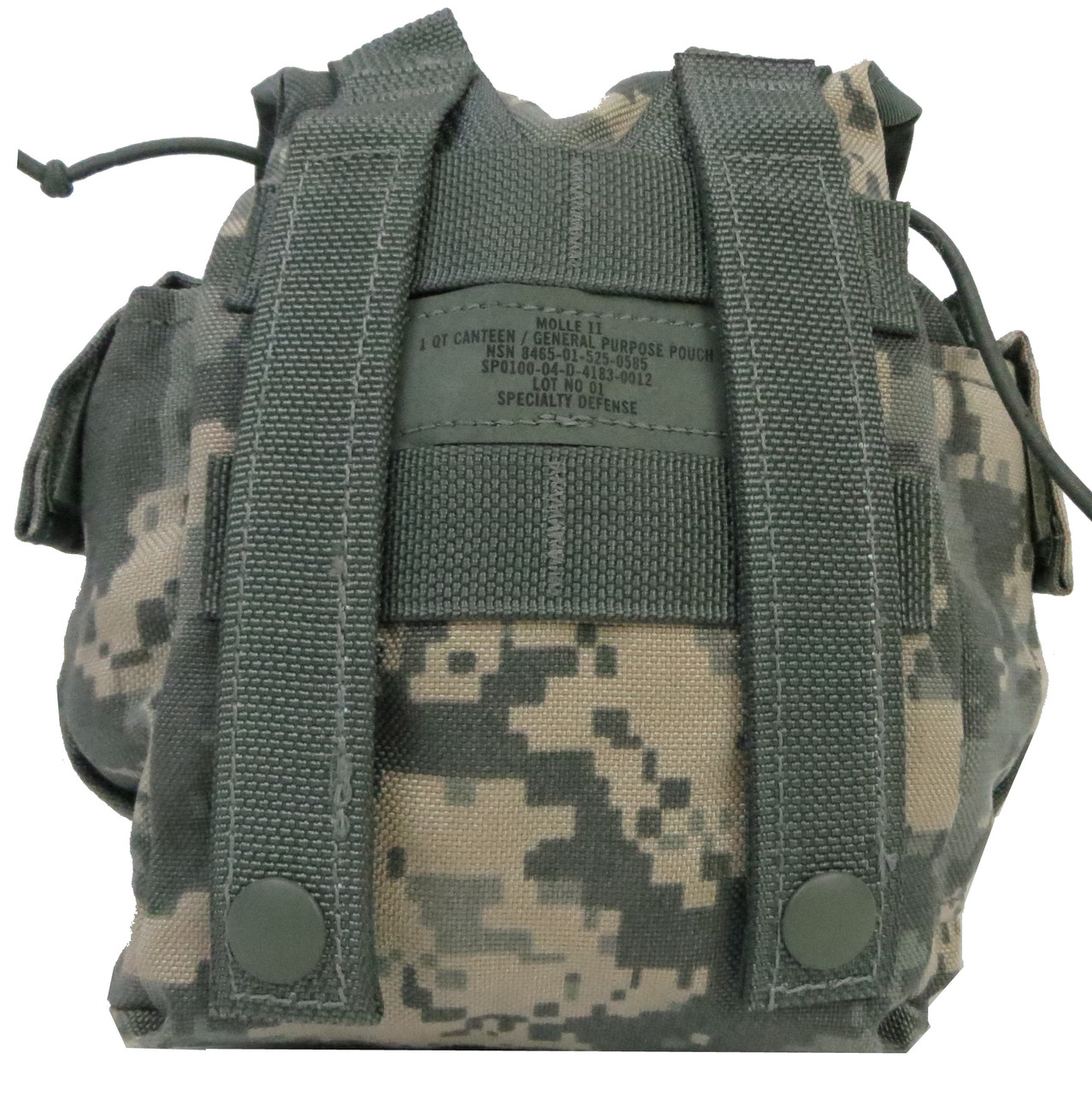 Подсумок тактический MOLLE II 1 Qt Canteen General Purpose Pouch W911QY Денвер Результат тактичний MOLLE II 1 - фото 6 - id-p2025862112