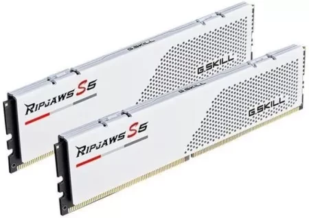 Оперативна пам'ять G.Skill Ripjaws S5 White Ddr5 64Gb 5600Mhz Cl36 (F55600J3636D32GX2RS5W)