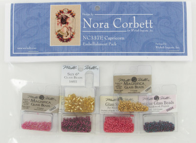 Набір бісеру для дизайну Capricorn Zodiac Girls від Nora Corbett Designs, NC337E