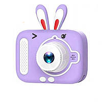 Дитячий фотоапарат X900 Rabbit, purple