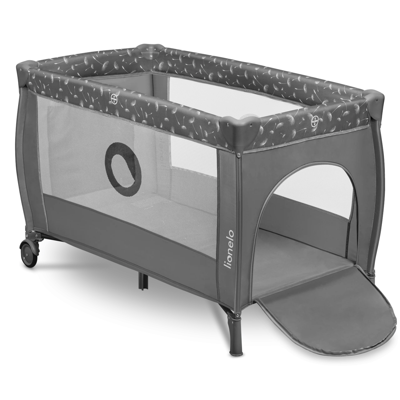 Манеж Lionelo STEFI PLUS GREY WHITE, фото 1